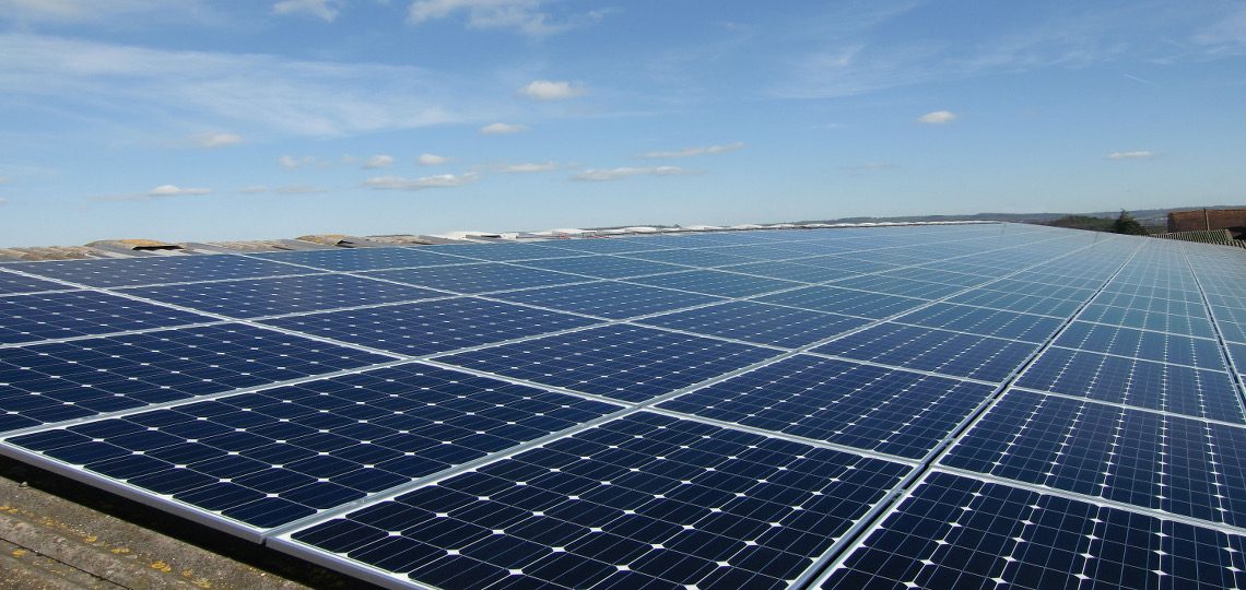Solar array installed at Tortworth Estate