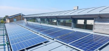 Bristol Community Solar panel array