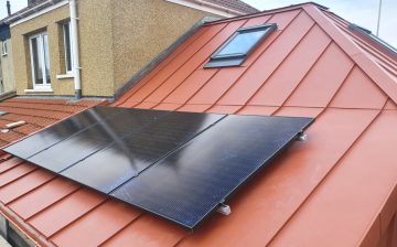 New build solar PV array
