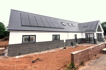 In-roof solar panels